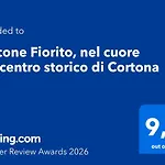 Balcone Fiorito, Nel Cuore Del Centro Storico Di アパート コルトーナ