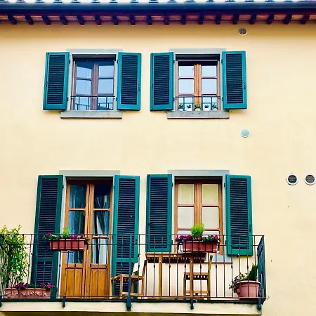 Daire Balcone Fiorito, Nel Cuore Del Centro Storico Di Cortona