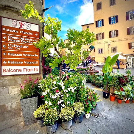 Daire Balcone Fiorito, Nel Cuore Del Centro Storico Di Cortona